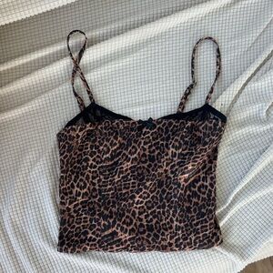 EDIKTED Leopard Print Cami Top